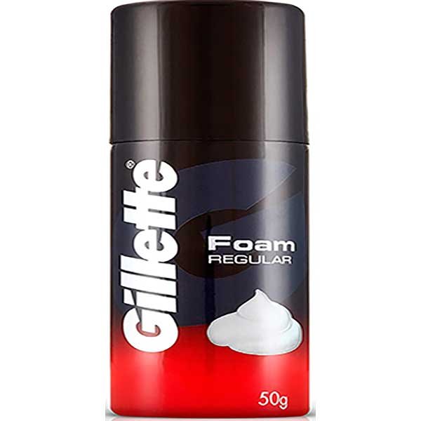  Gillette Pre Shave Foam - Classic, Regular 50 g Bottle